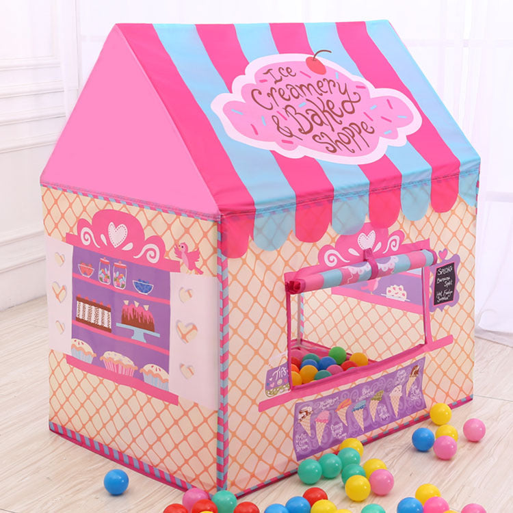 Kids Play Tent House - Fibreglass Frame with Carry Bag