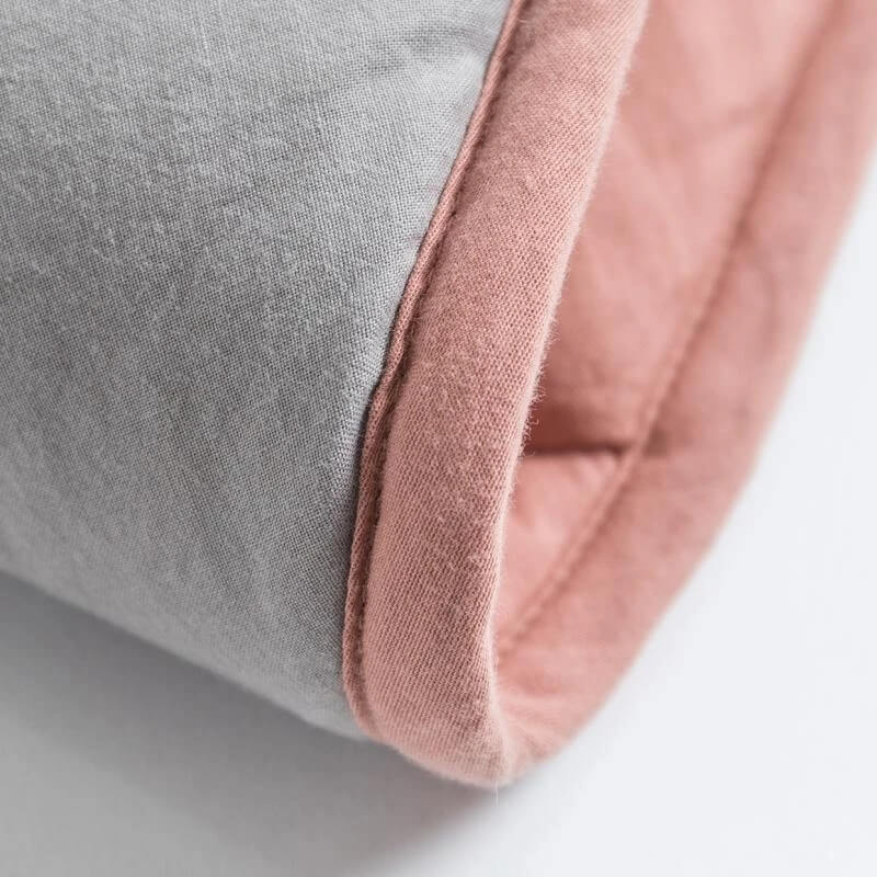 Cotton Leaf Play Mat - Quilted Organic Cotton with PP Filling