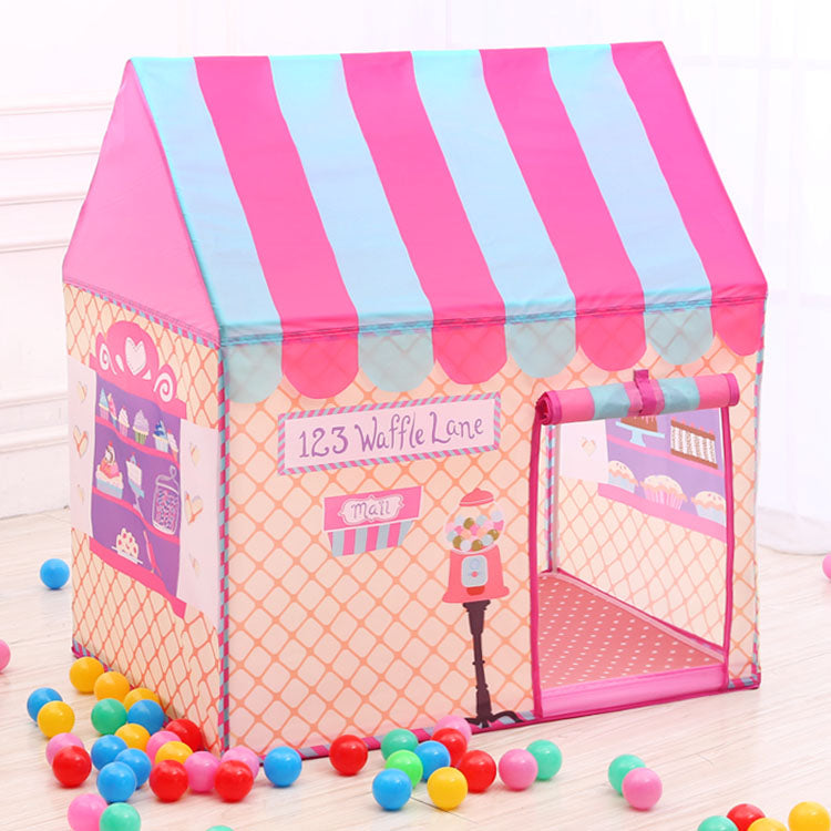 Kids Play Tent House - Fibreglass Frame with Carry Bag