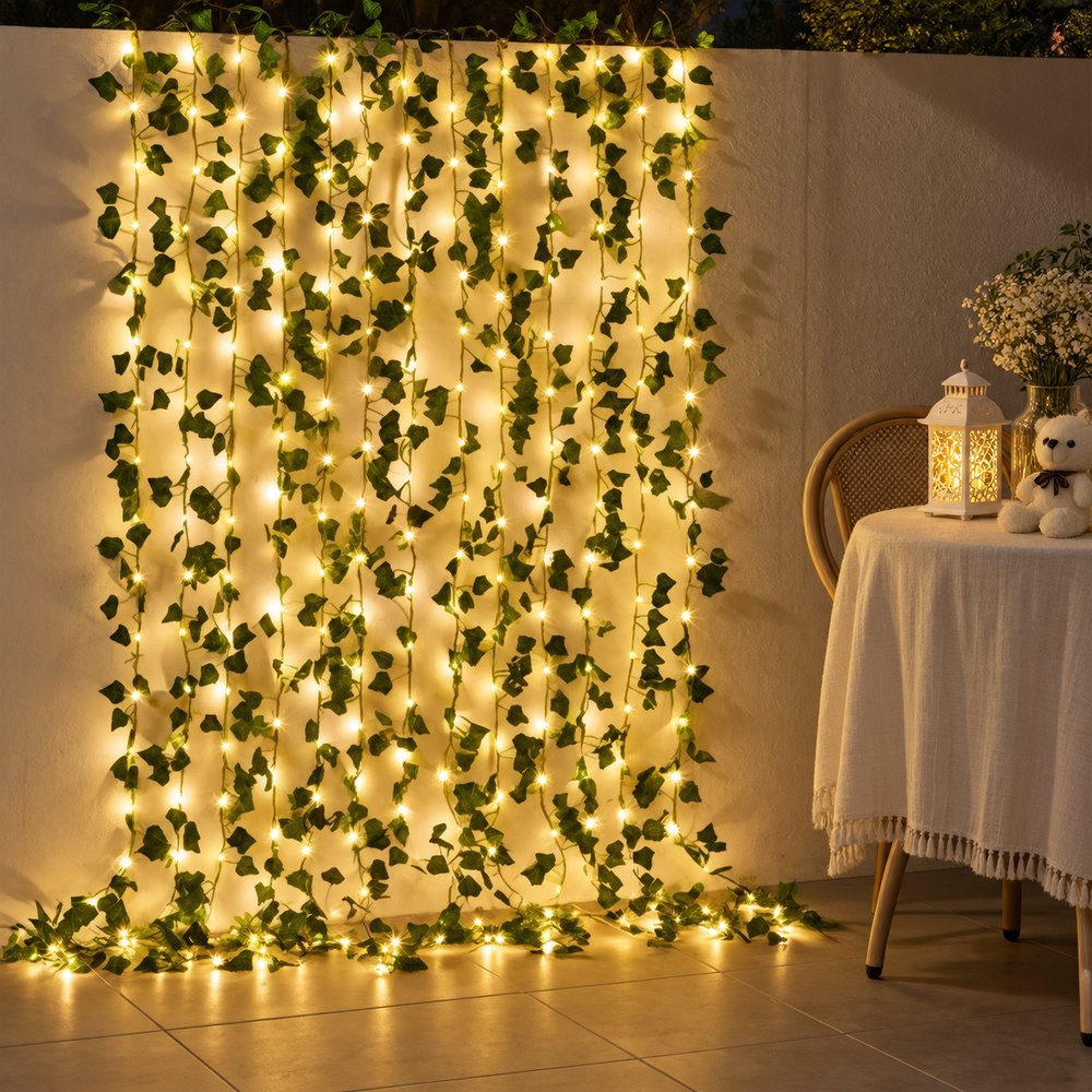 Ivy LED Light Garland - Warm White Battery Powered