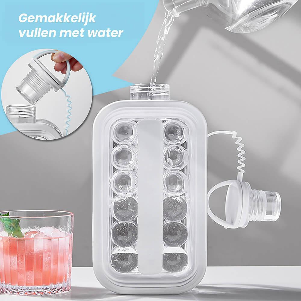 Silicone Ice Ball Maker - Food-Safe Reusable Round Ice Mould
